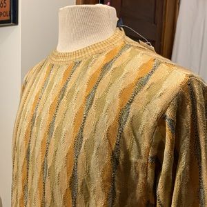 BNWT NORTHERN ISLES PATTERNED SWEATER CREWNECK COSBY